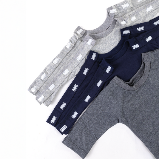 Gender Neutral Long Sleeve Bodysuit Bundle Gift Set